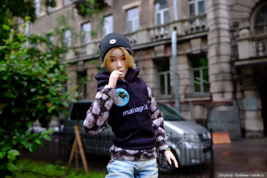 Феликс Обитсу исследует Петербург. 🌧 Сад Сен - Жермен.⛲🌳 (фото 9)