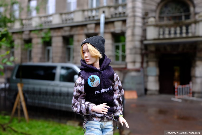 Феликс Обитсу исследует Петербург. 🌧 Сад Сен - Жермен.⛲🌳 (фото 8)