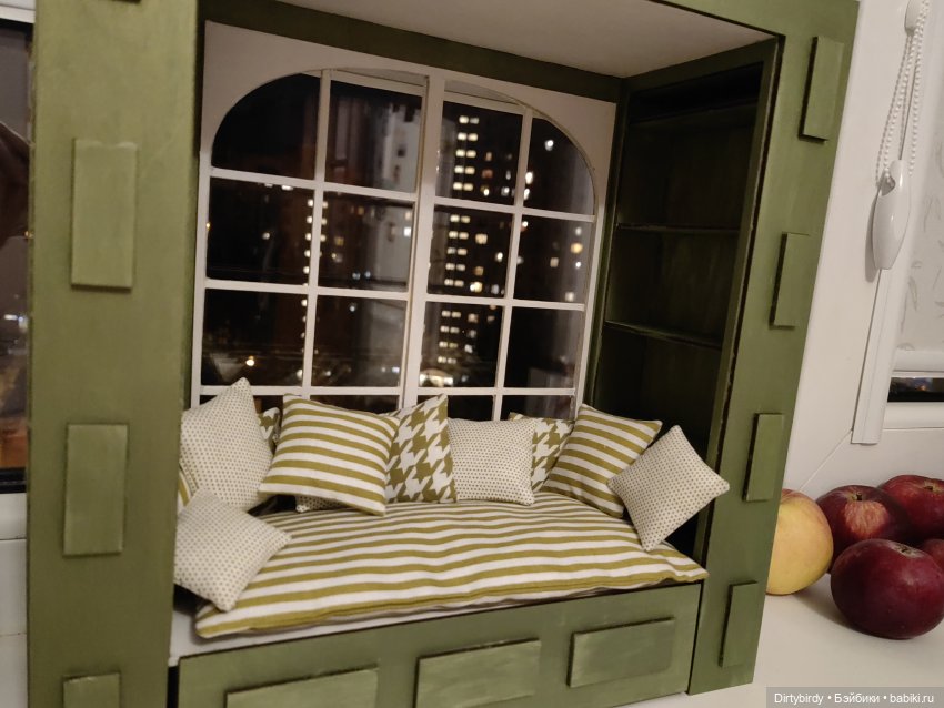 Там где идёт строительство или подвешен груз или Как я собирала уголок с окном