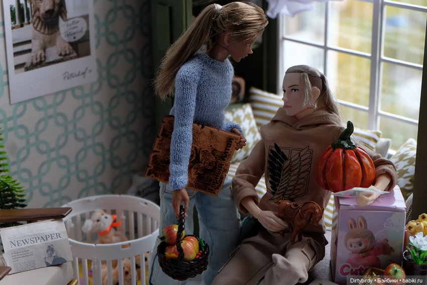 Кофе с молоком. 11 серия. Распаковка посылки из Куклогорска (фото 3)