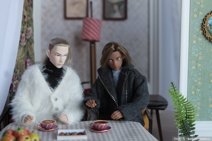 Чай поставь, брат — Куклы Momoko и Ruruko (Petworks