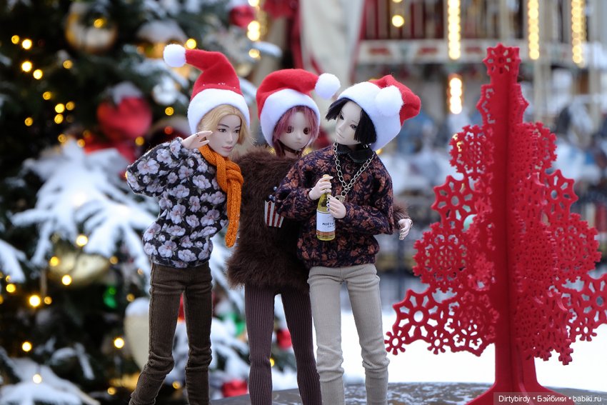 Все любят Новый год!🎄💫 — Куклы и тела Obitsu (Обитсу): 1/6
