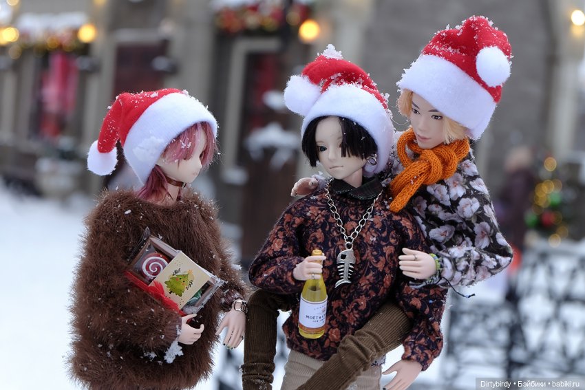 Все любят Новый год!🎄💫 — Куклы и тела Obitsu (Обитсу): 1/6