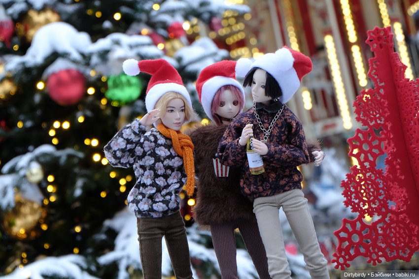 Все любят Новый год!🎄💫 — Куклы и тела Obitsu (Обитсу): 1/6