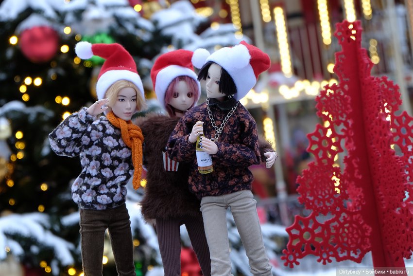 Все любят Новый год!🎄💫 — Куклы и тела Obitsu (Обитсу): 1/6