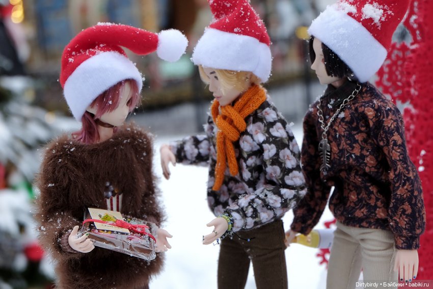 Все любят Новый год!🎄💫 — Куклы и тела Obitsu (Обитсу): 1/6