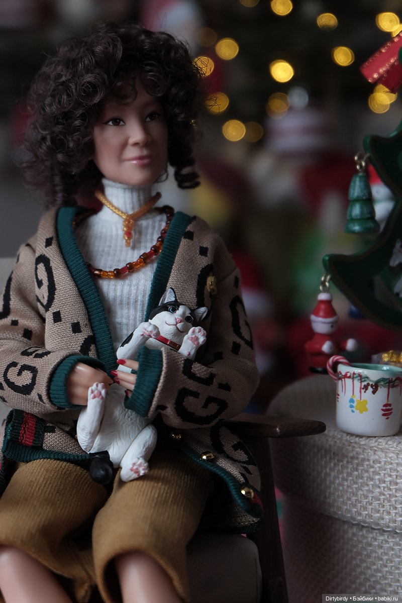 Скучать не приходится 😸🎄 — Куклы Barbie (Барби): Looks (фото 8)