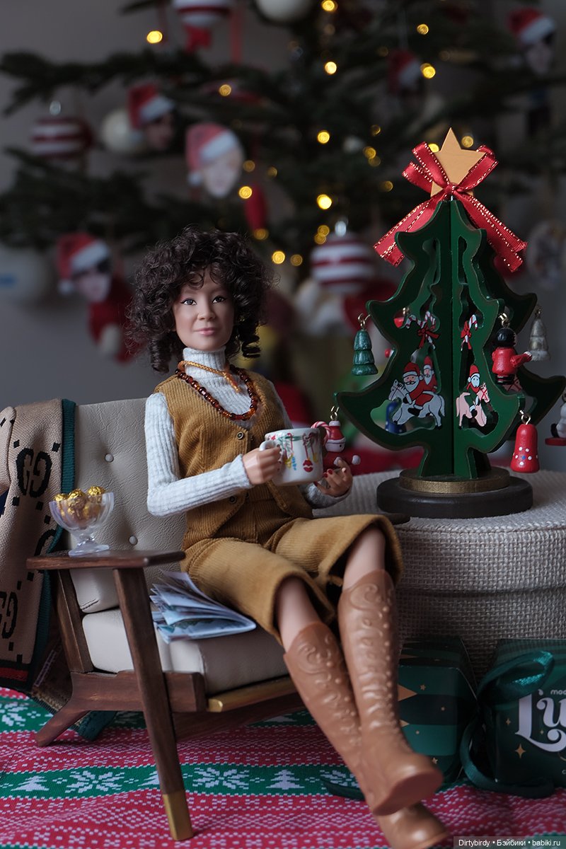 Скучать не приходится 😸🎄 — Куклы Barbie (Барби): Looks