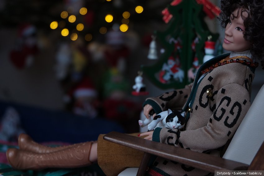 Скучать не приходится 😸🎄 — Куклы Barbie (Барби): Looks