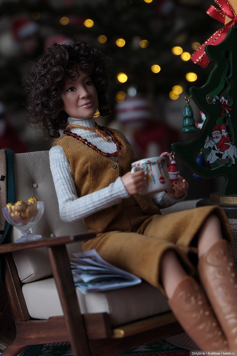 Скучать не приходится 😸🎄 — Куклы Barbie (Барби): Looks (фото 2)