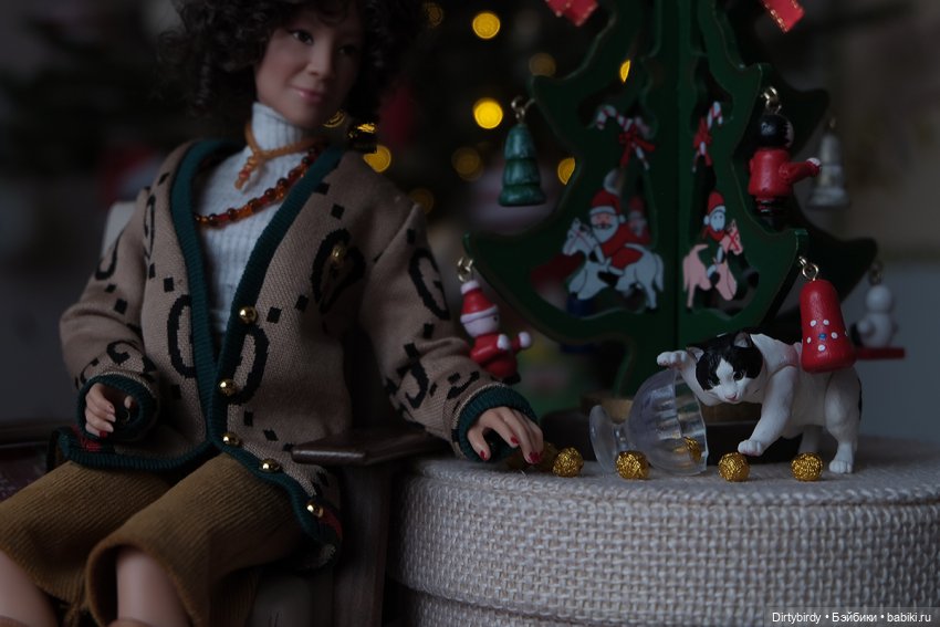 Скучать не приходится 😸🎄 — Куклы Barbie (Барби): Looks