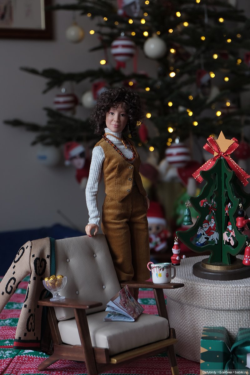 Скучать не приходится 😸🎄 — Куклы Barbie (Барби): Looks (фото 3)