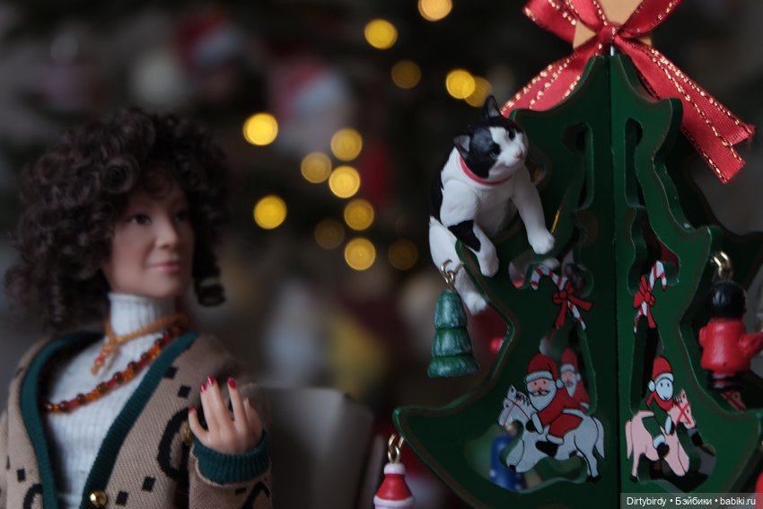 Скучать не приходится 😸🎄 — Куклы Barbie (Барби): Looks