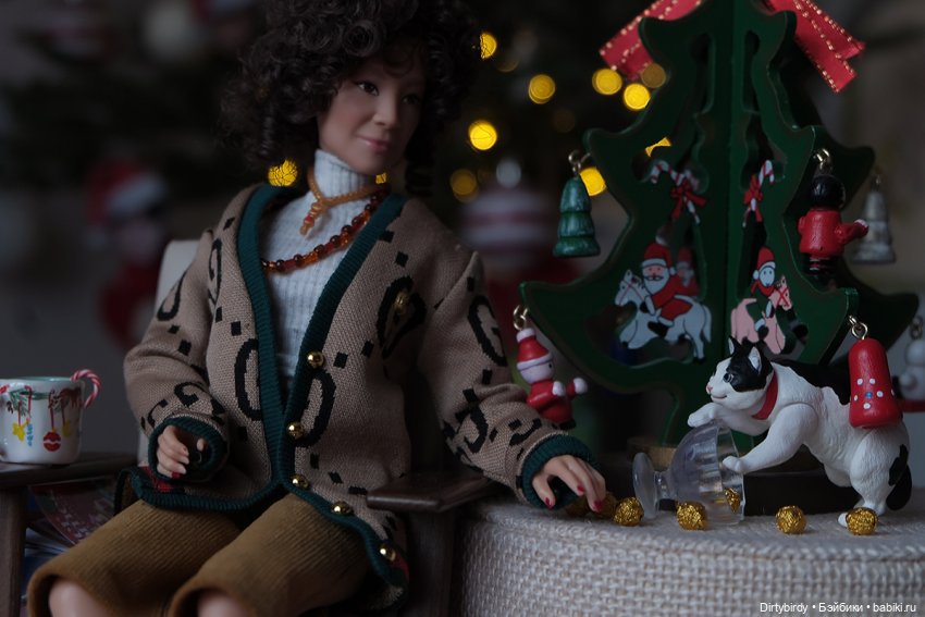 Скучать не приходится 😸🎄 — Куклы Barbie (Барби): Looks