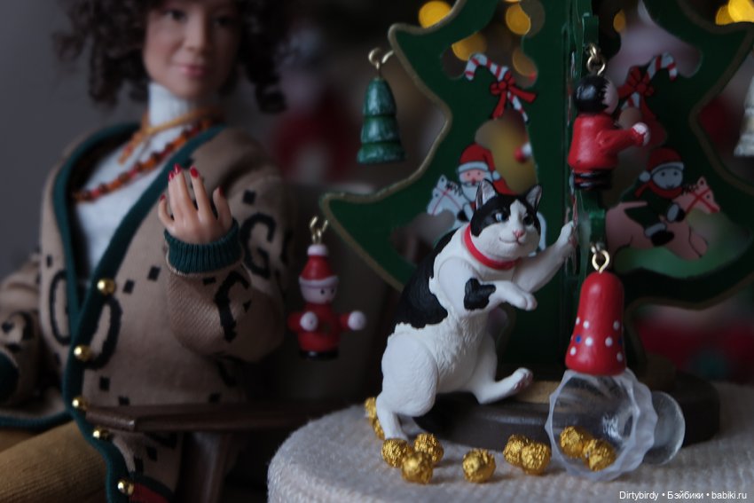 Скучать не приходится 😸🎄 — Куклы Barbie (Барби): Looks