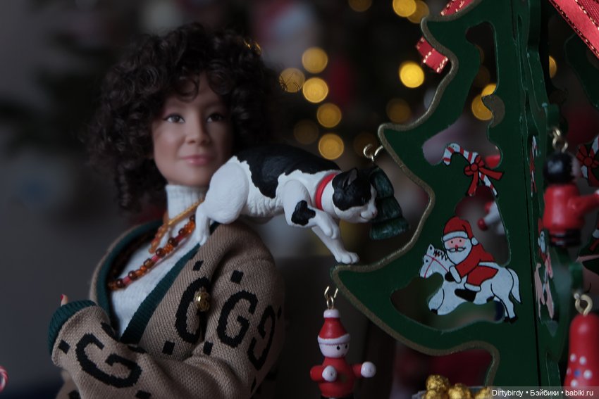 Скучать не приходится 😸🎄 — Куклы Barbie (Барби): Looks