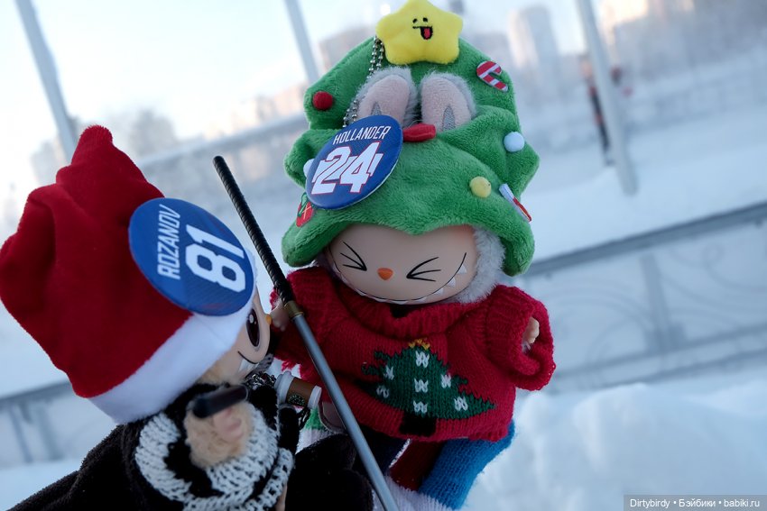 Звездуны на льду — Игрушки Labubu (Лабубу) и The Monsters: Pop Mart (фото 3)