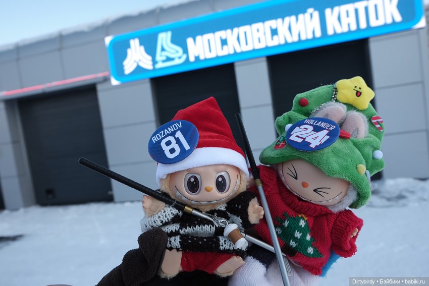 Звездуны на льду — Игрушки Labubu (Лабубу) и The Monsters: Pop Mart (фото 2)