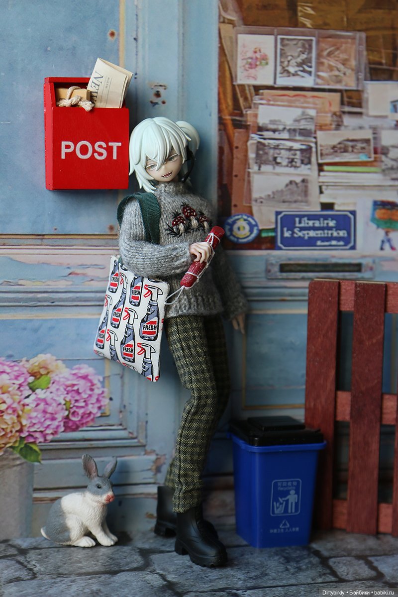 А за колбасой вы последний