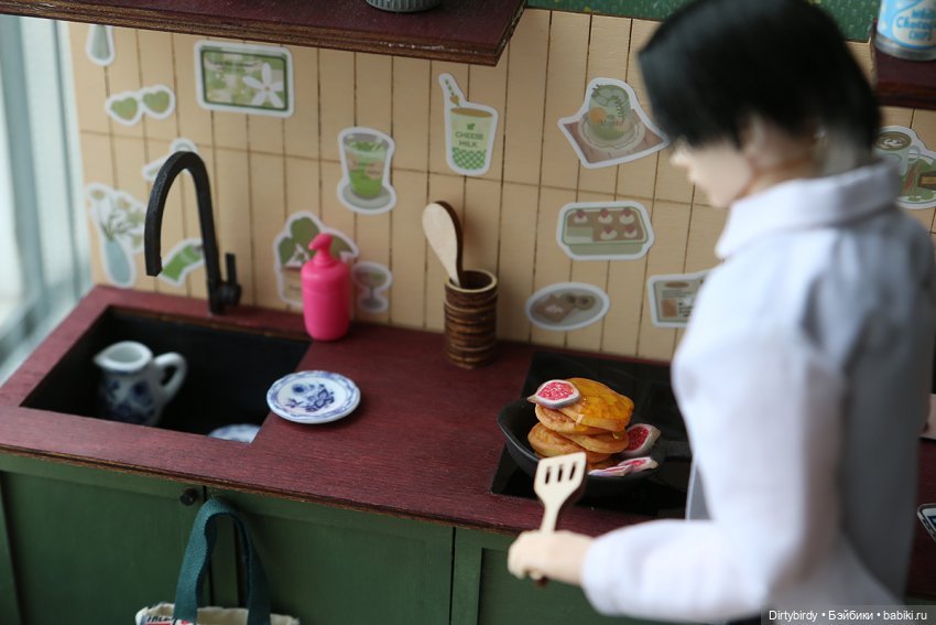 Посуду помой, брат — Куклы Momoko и Ruruko (Petworks (фото 10)