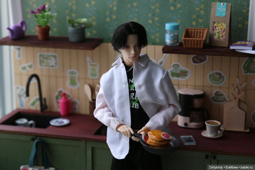 Посуду помой, брат — Куклы Momoko и Ruruko (Petworks