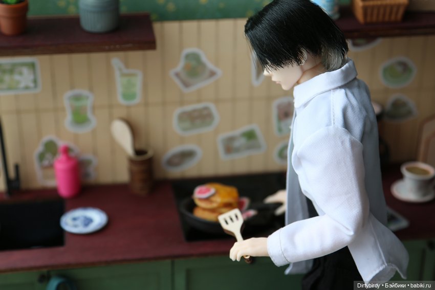 Посуду помой, брат — Куклы Momoko и Ruruko (Petworks (фото 9)