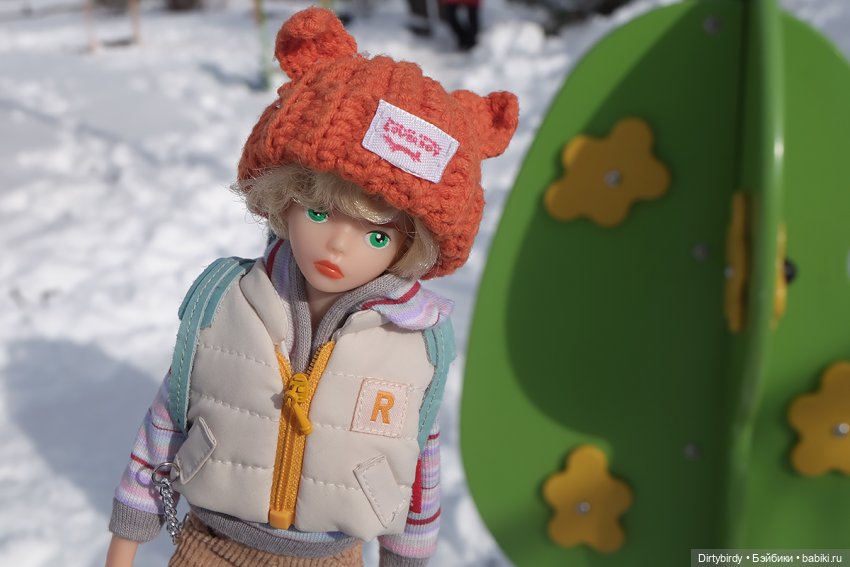 Измеряем февральские сугробы с мини Феликсом (фото 5)