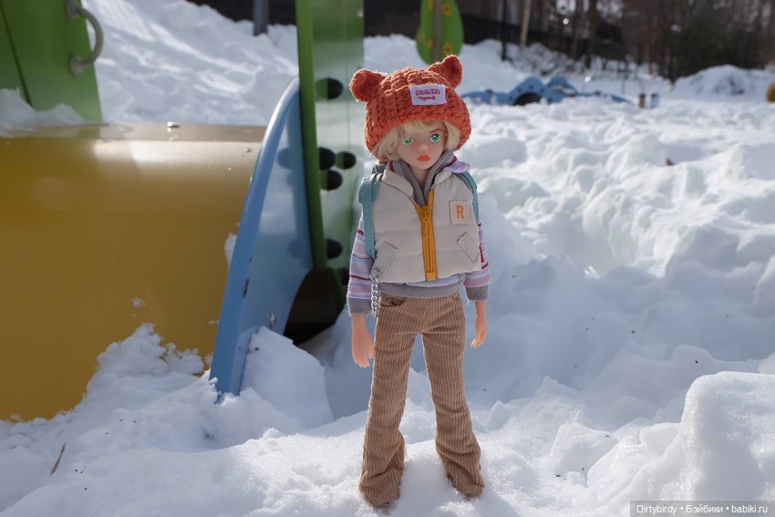 Измеряем февральские сугробы с мини Феликсом (фото 3)