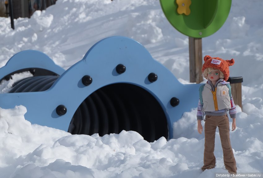 Измеряем февральские сугробы с мини Феликсом (фото 2)