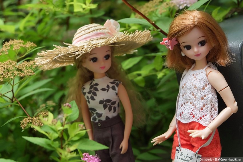 Лето и Ликки👒🌺🌱 — Куклы Takara Tomy (Такара): Licca (Ликка) (фото 3)