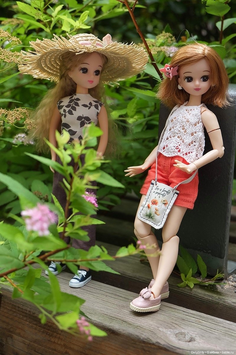 Лето и Ликки👒🌺🌱 — Куклы Takara Tomy (Такара): Licca (Ликка)