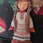 Паричковая кукла в костюме Чувашии.