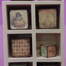 Кубики декупаж для фотосессий