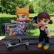 Молли на прогулке