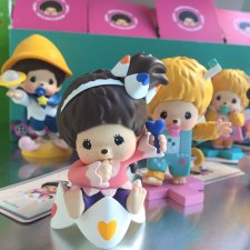 Фигурки обезьянок Monchhichi и Molly обезьянка