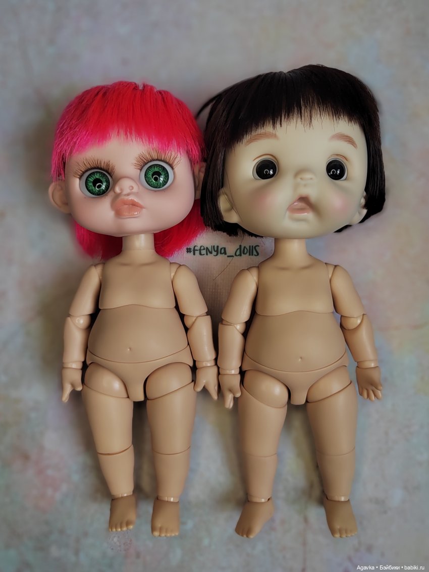 Вторая часть. Гибрид головушек и тела Ymy Big fat pear body