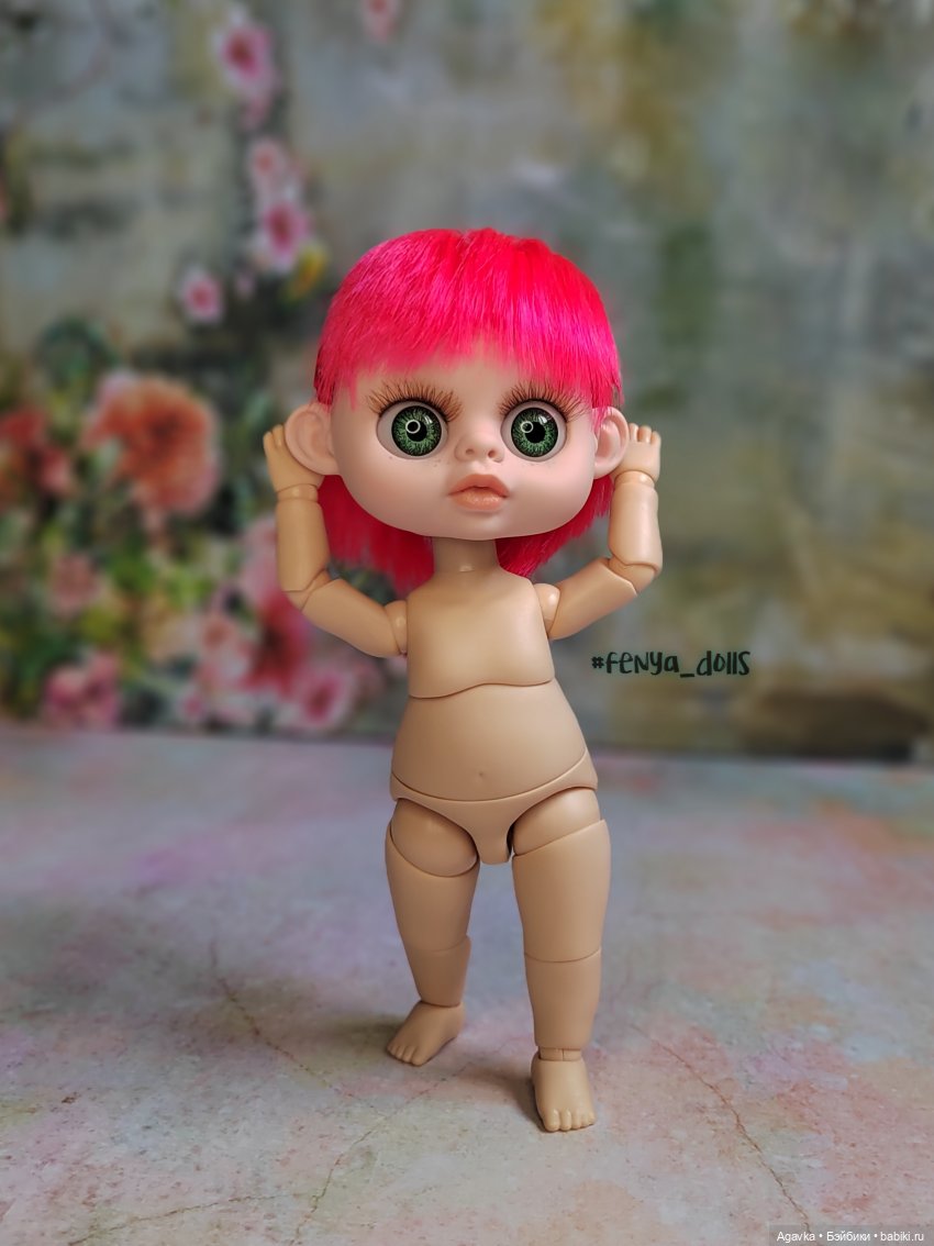 Вторая часть. Гибрид головушек и тела Ymy Big fat pear body