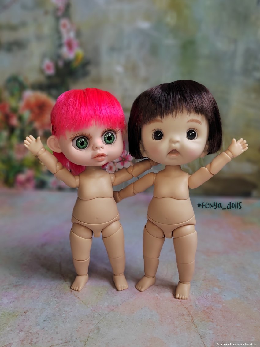 Вторая часть. Гибрид головушек и тела Ymy Big fat pear body