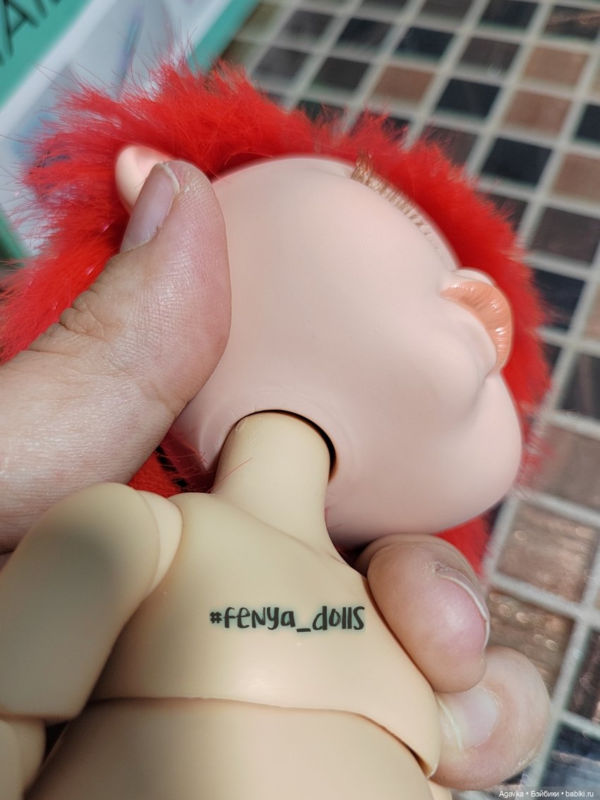 Вторая часть. Гибрид головушек и тела Ymy Big fat pear body