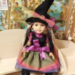 Кукла Paola Reina 60 см шарнирная. Abigal. Ведьмочка