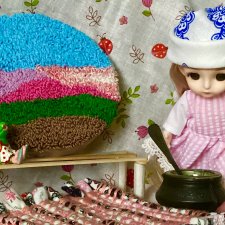 Коврик-дорожка или играем в Бабу-Ягу