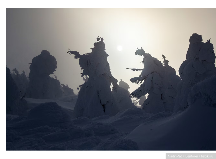 Снежные монстры для настроения от нейросети