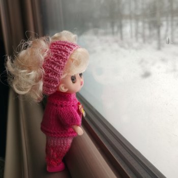 Мы гуляем с Деловулей. Начало.