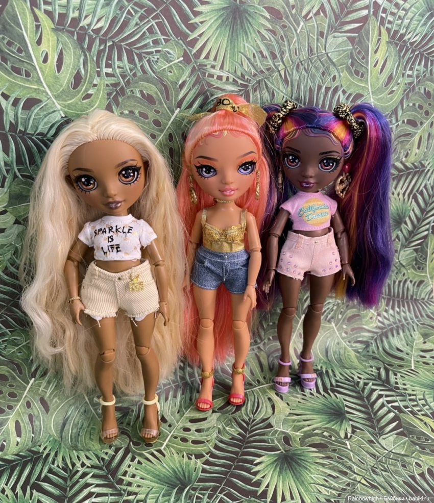 Пляжные девчонки Rainbow high | Бэйбики Пляжные девчонки Rainbow high
