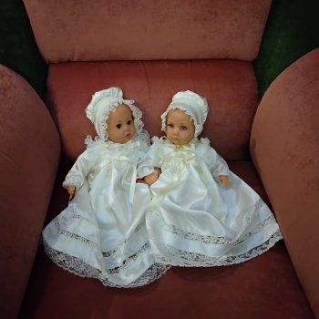 Новорожденные сестрички от Hildegard Gunzel для Gotz 2002 и 2007