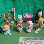 Лот коллекционных игрушек из шоколадных яиц