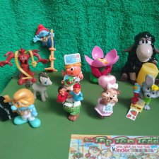 Лот коллекционных игрушек из шоколадных яиц