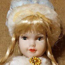 Вопрос по реставрации куклы, предположительно керамика