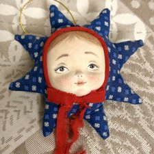 Звездочка игрушка на елку