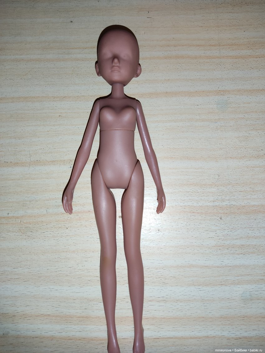 Покраска головы — Реставрация и преображение кукол: ремонт (фото 4)